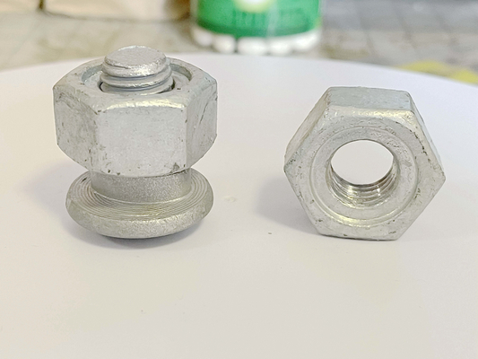 Χάλυβας άνθρακα 50mm βαθμός 2 της SAE J429 μήκους βαριά μπουλόνια δεκαεξαδικού