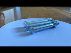 SAE J429 Grade 2 Γαλβανισμένη εξαγωνική βίδα με μερική σπείρωμα